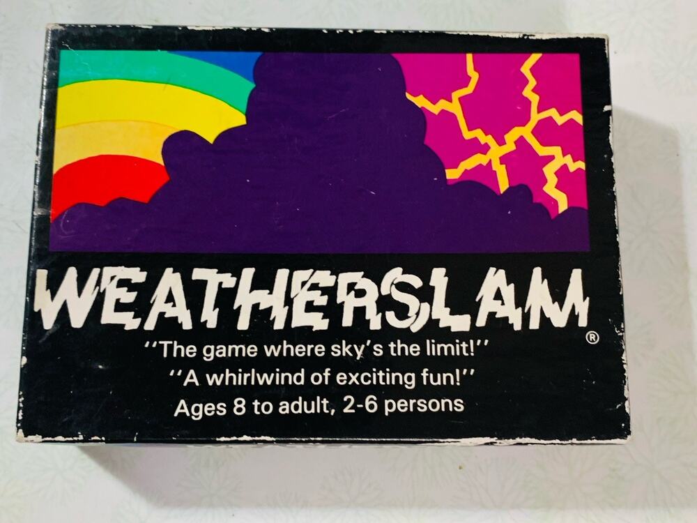 Weatherslam Board Game 1982 Renroc Sky’s The Limit Vintage Complete